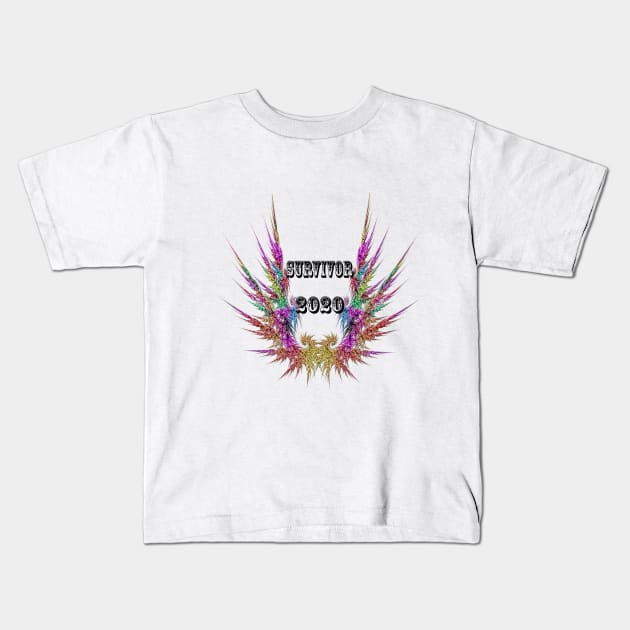 Survivor 2020 Kids T-Shirt by MarionsArt